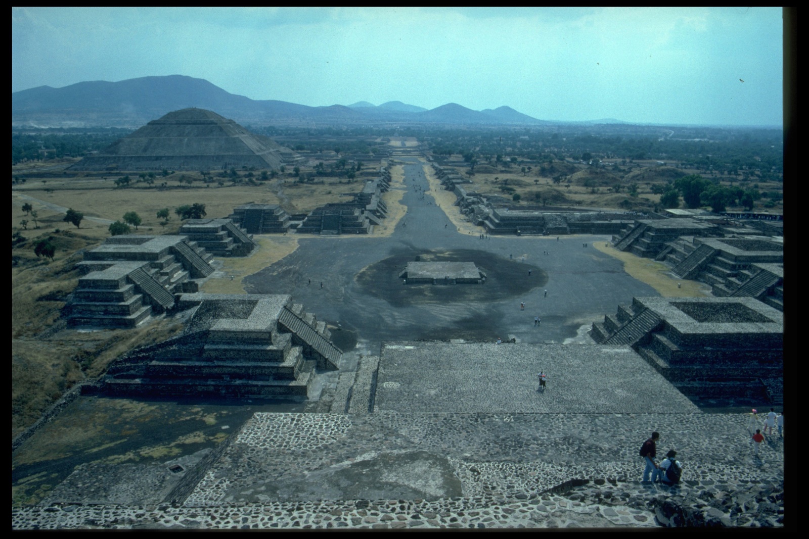 Teotihuacán Ruinenstadt in der nähe von Mexiko City.