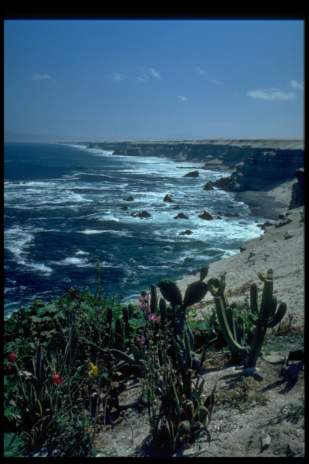 Pazifikküste in der nähe von Antofagasta, Chile