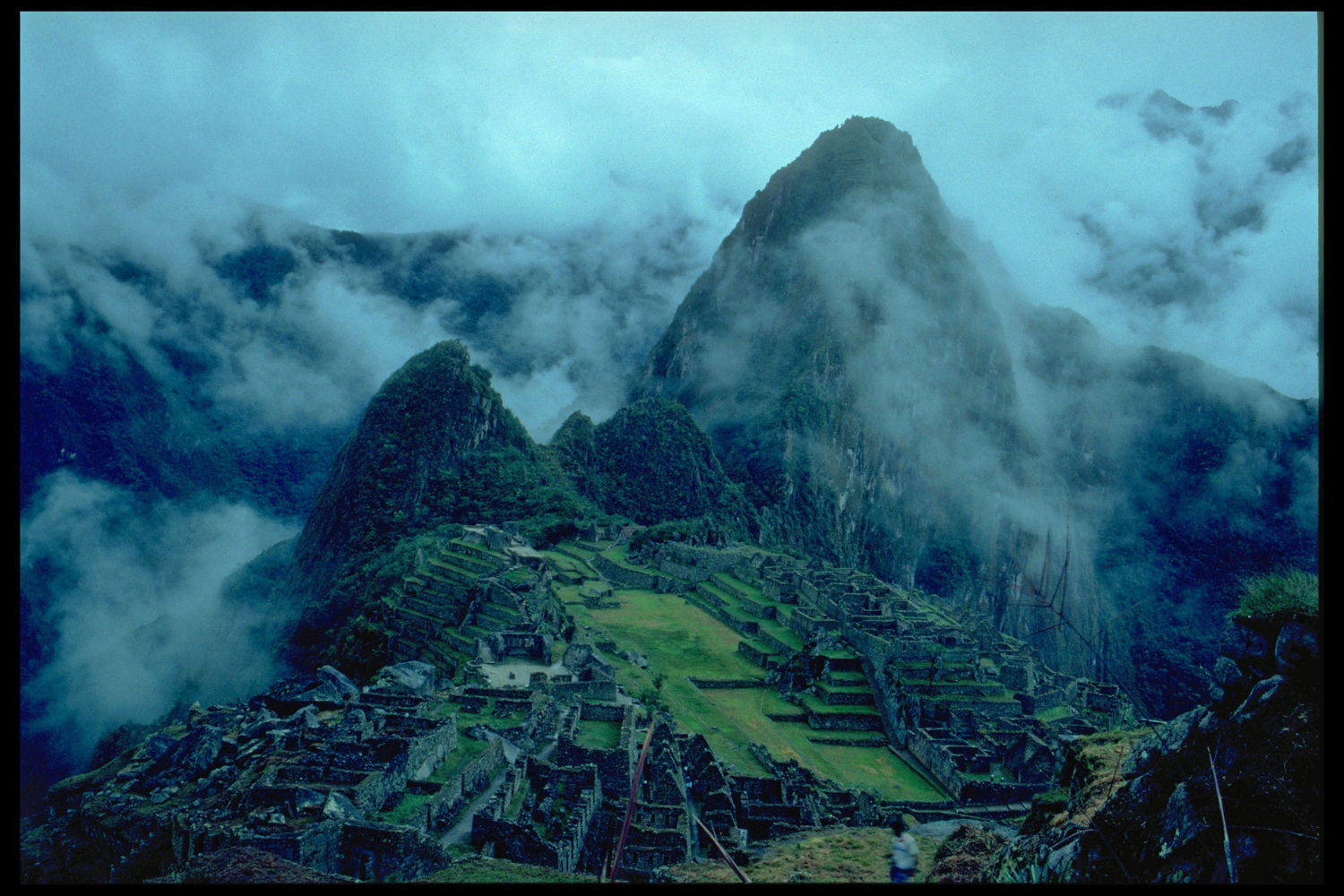 Ausblick auf Machu Picchu, Peru