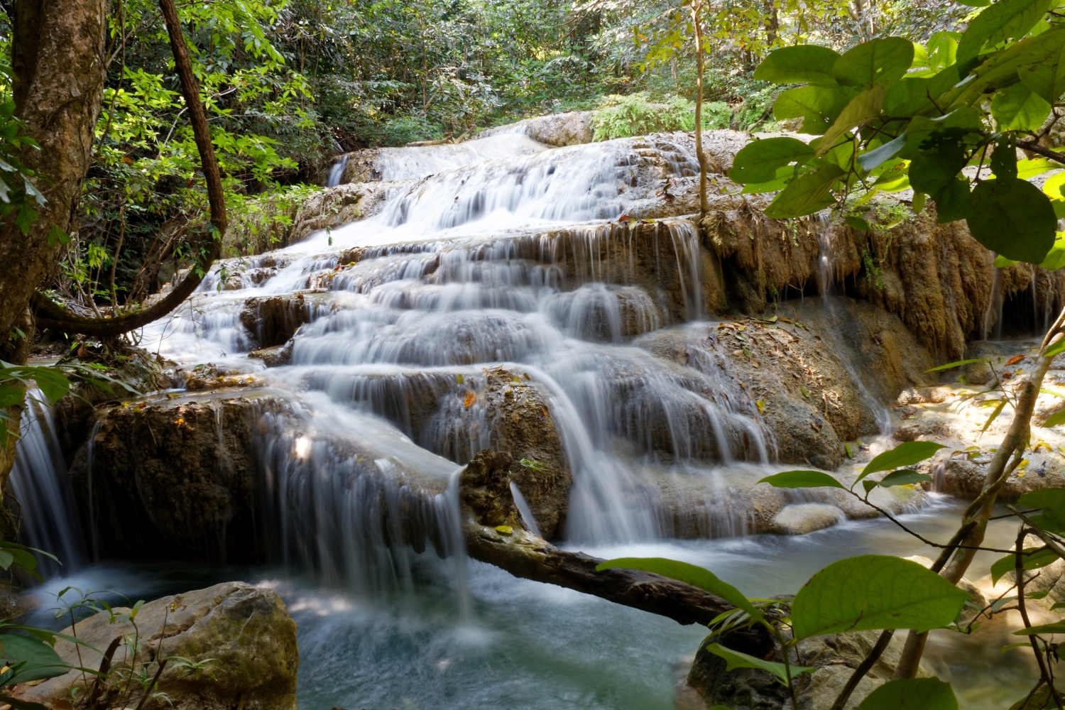 Erawan National Park, Wasserfall 6, Dong Prucksa