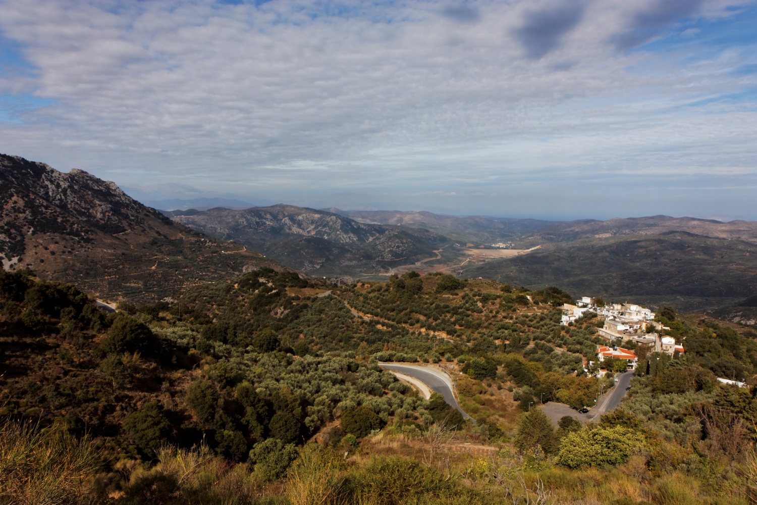 Aussicht Richtung Ano Kera, Kreta
