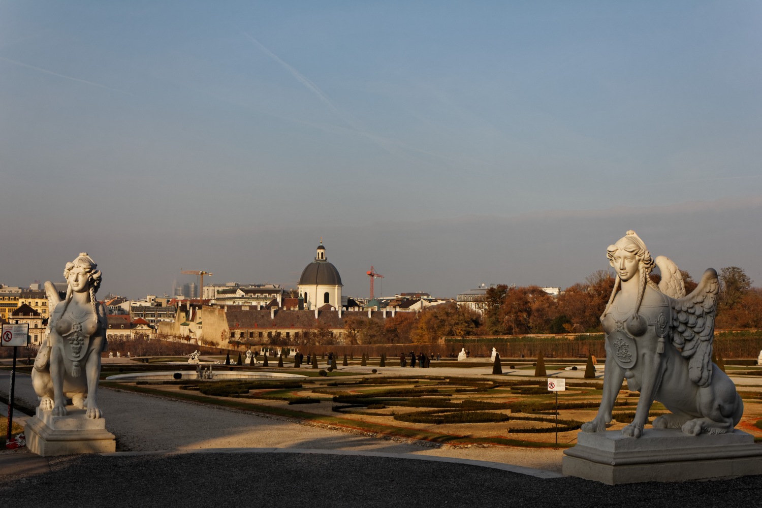Belvederegarten,  Schloss Belvedere, Wien