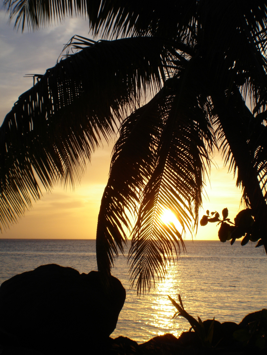 Sonnenuntergang auf Grenada