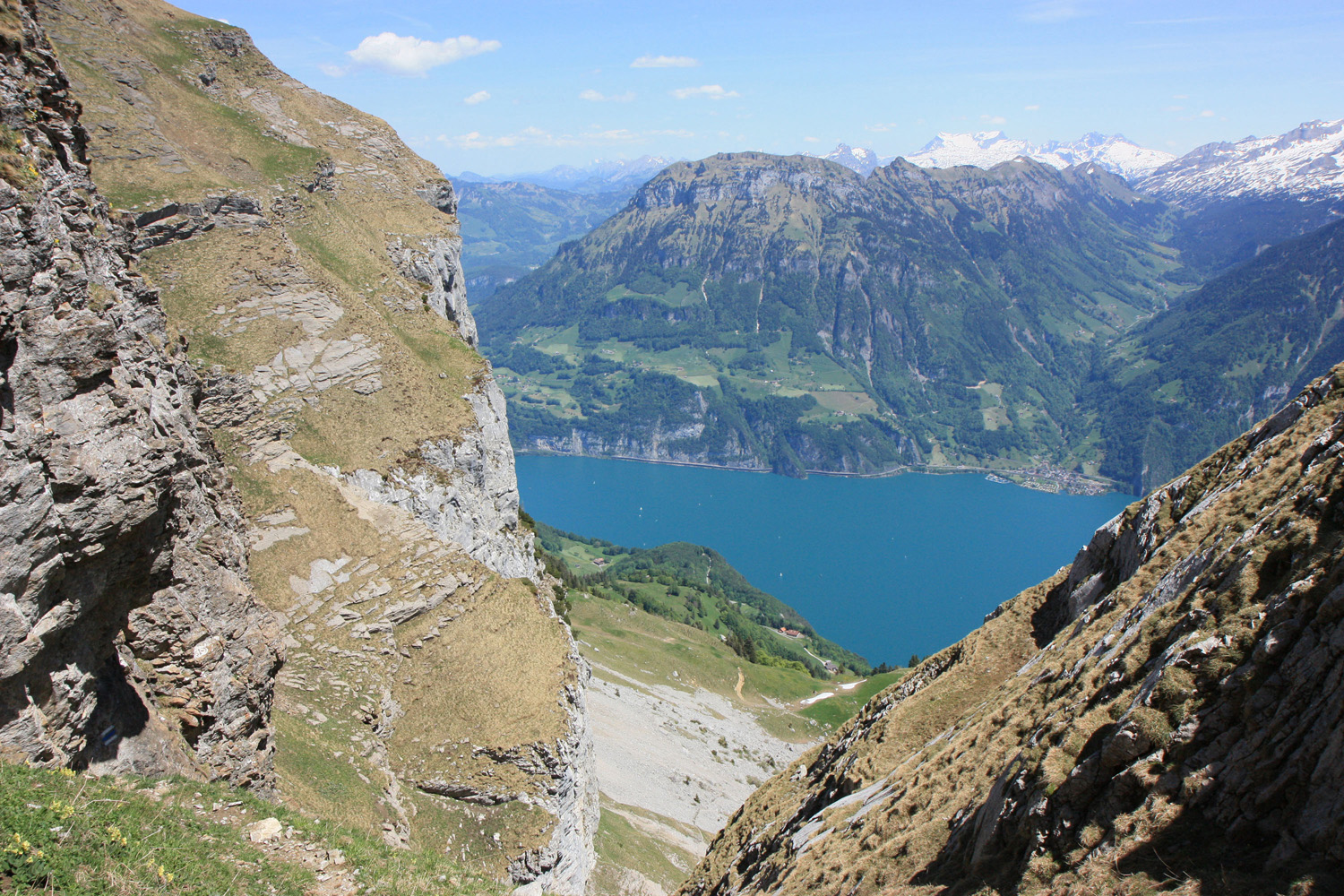 Ausblick vom Niederbauenstock Richtung Urnersee