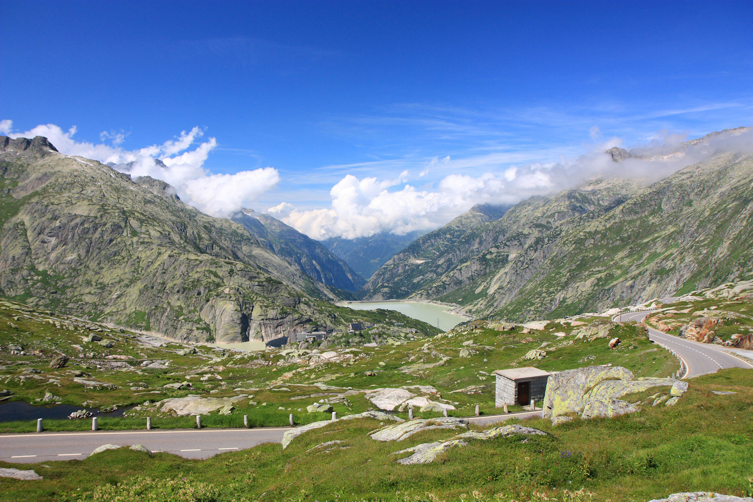 Ausblick vom Grimselpass