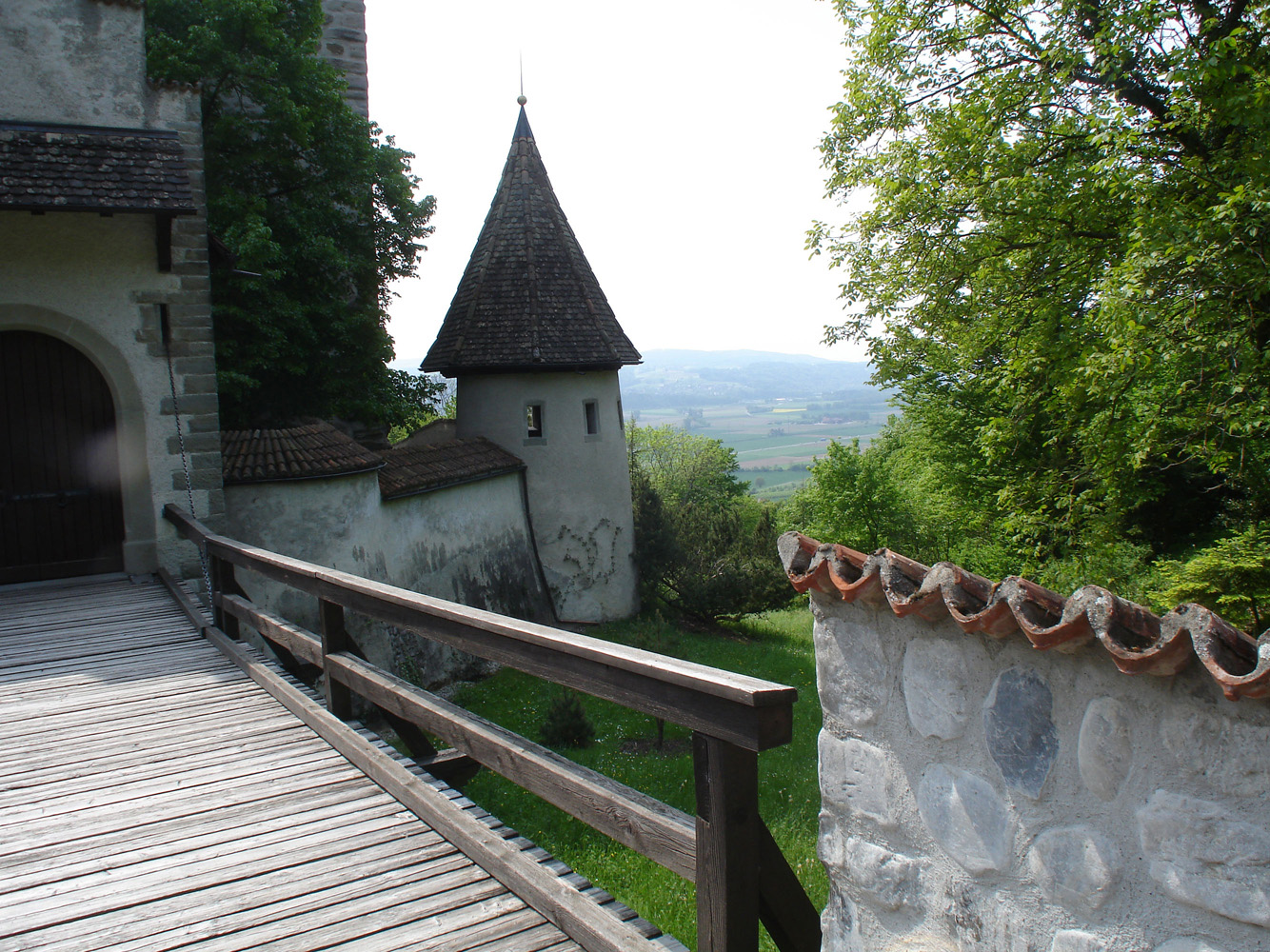 Schloss Weinfelden, Eingang