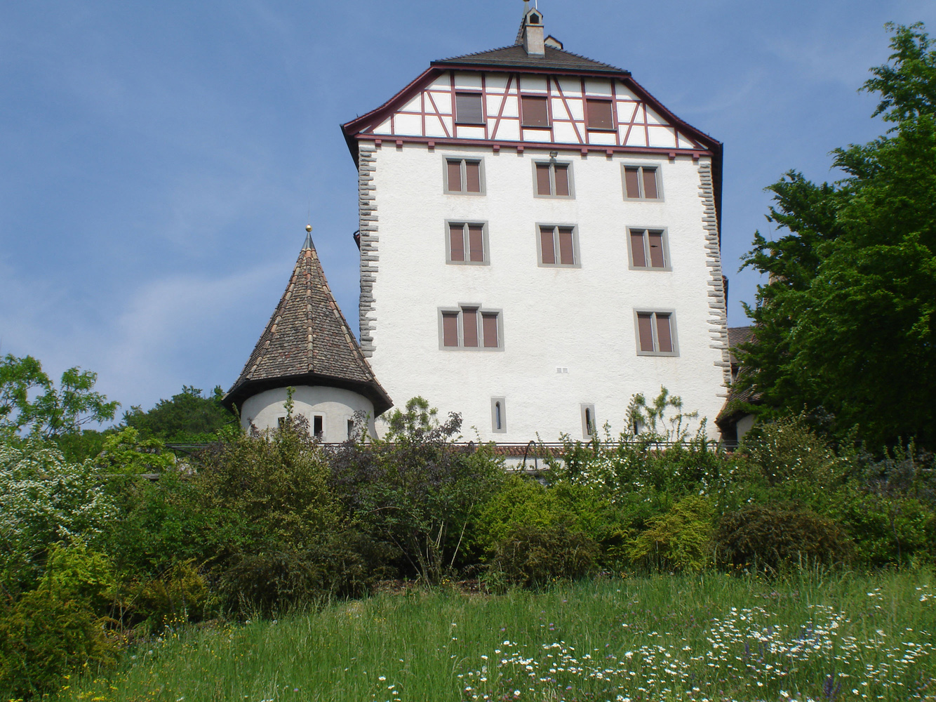 Schloss Weinfelden, Vorderansicht